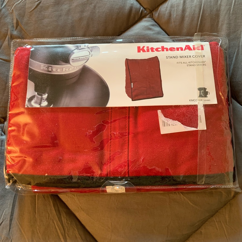 Brand new red Kitchenaid mixer cover